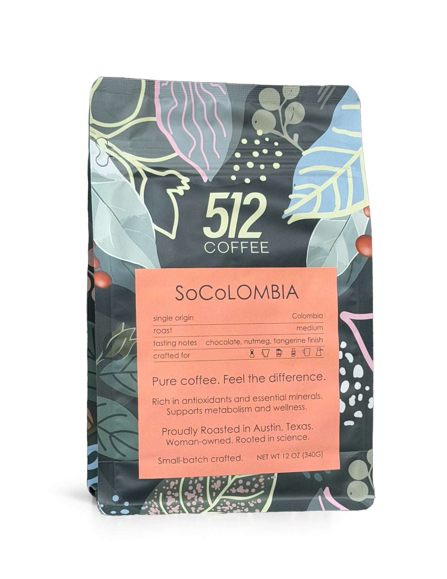 Specialty Premium Colombia Whole Bean, Medium Roast – SoColombia