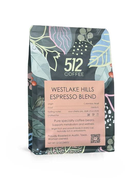 Specialty Whole Bean Espresso Blend, Medium Roast – Westlake Hills Espresso Blend